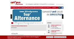Desktop Screenshot of campusmontsouris.fr